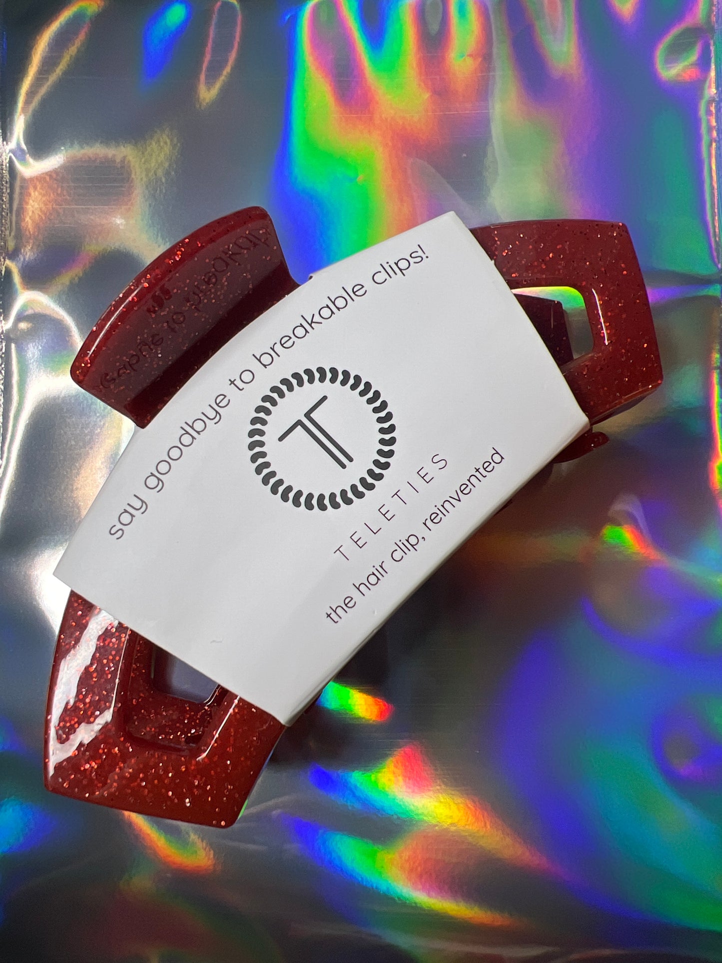 Large Teletie - Red Open