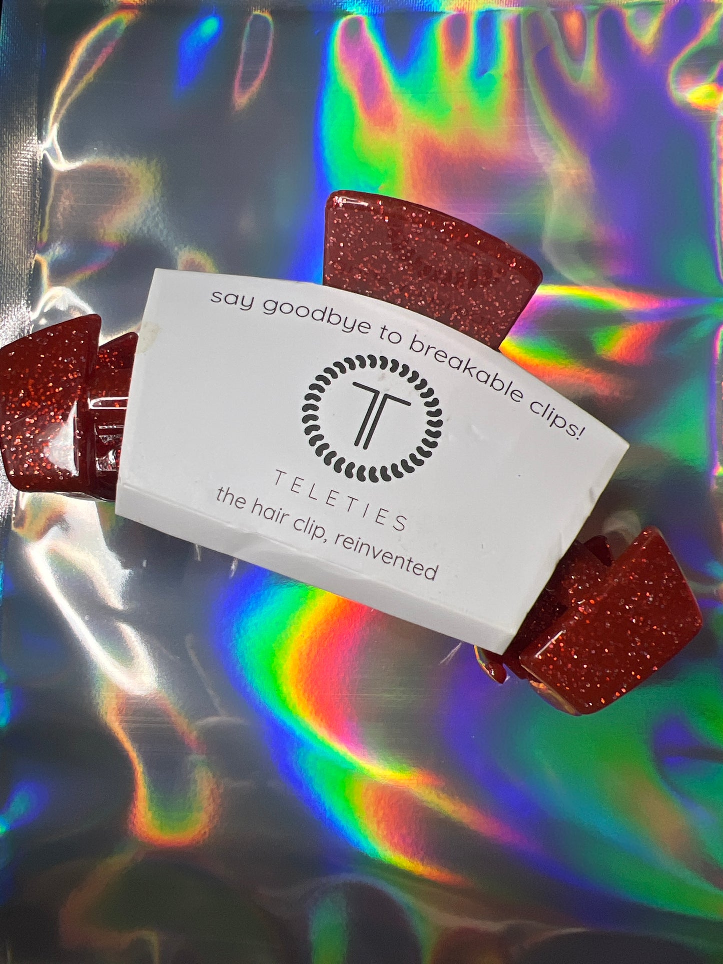 Large Teletie - Red Bone